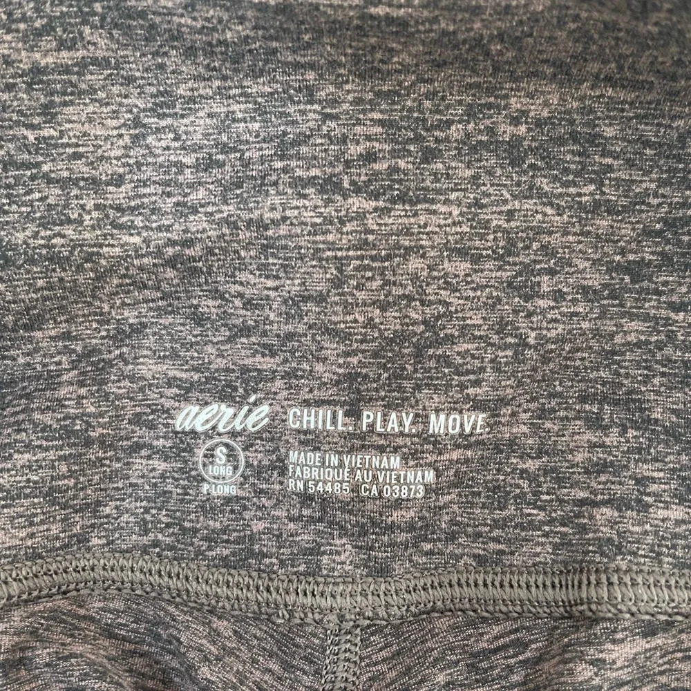 Aerie heathered high waist full length leggings small long - Picture 4 of 4